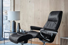 Stressless View Chair and Ottoman (Medium)